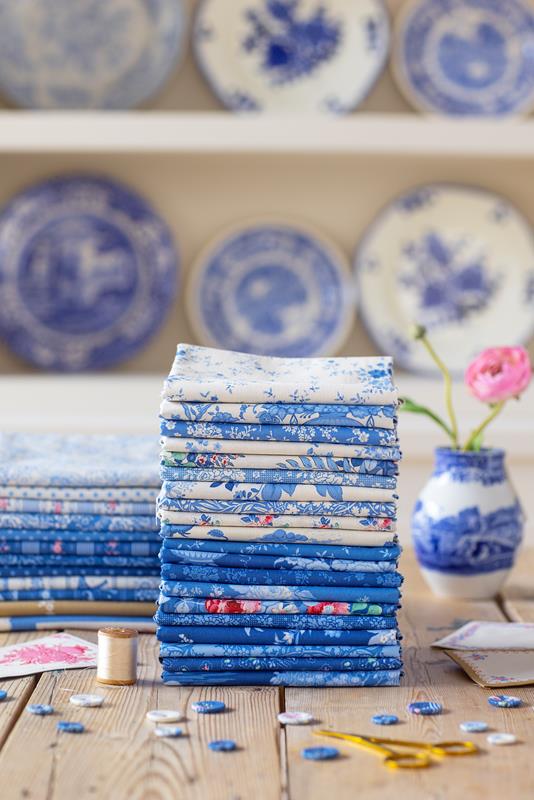 stella patchwork azzurra e marrone su un piano di lavoro Corso Stellare di Patchwork Base