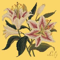 Elizabeth Bradley, Botanical Garden, LILY - 16x16 pollici Elizabeth Bradley - 11