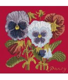 Elizabeth Bradley, Botanical Garden, PANSY - 16x16 pollici Elizabeth Bradley - 4