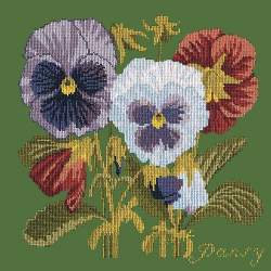 Elizabeth Bradley, Botanical Garden, PANSY - 16x16 pollici Elizabeth Bradley - 6