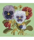 Elizabeth Bradley, Botanical Garden, PANSY - 16x16 pollici Elizabeth Bradley - 9