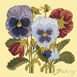 Elizabeth Bradley, Botanical Garden, PANSY - 16x16 pollici Elizabeth Bradley - 10