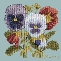 Elizabeth Bradley, Botanical Garden, PANSY - 16x16 pollici Elizabeth Bradley - 14