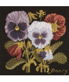 Elizabeth Bradley, Botanical Garden, PANSY - 16x16 pollici Elizabeth Bradley - 18