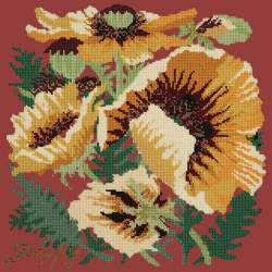 Elizabeth Bradley, Botanical Garden, YELLOW POPPY - 16x16 pollici Elizabeth Bradley - 5