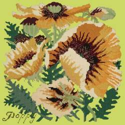 Elizabeth Bradley, Botanical Garden, YELLOW POPPY - 16x16 pollici Elizabeth Bradley - 8