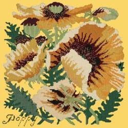 Elizabeth Bradley, Botanical Garden, YELLOW POPPY - 16x16 pollici Elizabeth Bradley - 11