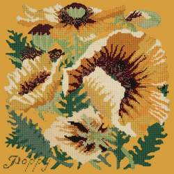 Elizabeth Bradley, Botanical Garden, YELLOW POPPY - 16x16 pollici Elizabeth Bradley - 13