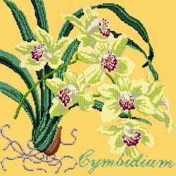 Elizabeth Bradley, Exotics, CYMBIDIUM ORCHID - 16x16 pollici Elizabeth Bradley - 11