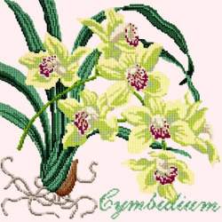 Elizabeth Bradley, Exotics, CYMBIDIUM ORCHID - 16x16 pollici Elizabeth Bradley - 12