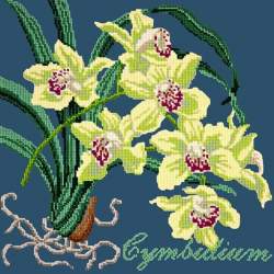 Elizabeth Bradley, Exotics, CYMBIDIUM ORCHID - 16x16 pollici Elizabeth Bradley - 16