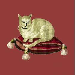 Elizabeth Bradley, Victorian Animals, CREAM CAT - 16x16 pollici Elizabeth Bradley - 3