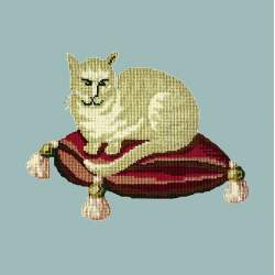 Elizabeth Bradley, Victorian Animals, CREAM CAT - 16x16 pollici Elizabeth Bradley - 8