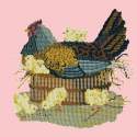 Elizabeth Bradley, Victorian Animals, MOTHER HEN - 16x16 pollici Elizabeth Bradley - 2