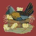 Elizabeth Bradley, Victorian Animals, MOTHER HEN - 16x16 pollici Elizabeth Bradley - 5