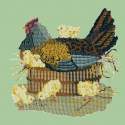 Elizabeth Bradley, Victorian Animals, MOTHER HEN - 16x16 pollici Elizabeth Bradley - 9