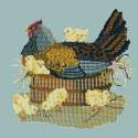 Elizabeth Bradley, Victorian Animals, MOTHER HEN - 16x16 pollici Elizabeth Bradley - 14