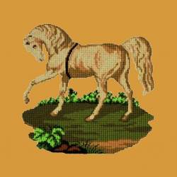 Elizabeth Bradley, Victorian Animals, PALOMINO HORSE - 16x16 pollici Elizabeth Bradley - 7