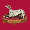 Elizabeth Bradley, Victorian Animals, SPOTTED DOG - 16x16 pollici Elizabeth Bradley - 2