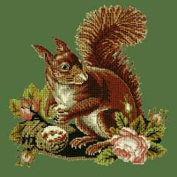 Elizabeth Bradley, Victorian Animals, THE SQUIRREL - 16x16 pollici Elizabeth Bradley - 4