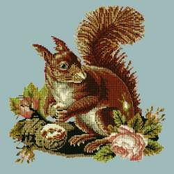 Elizabeth Bradley, Victorian Animals, THE SQUIRREL - 16x16 pollici Elizabeth Bradley - 8