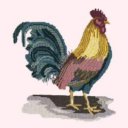 Elizabeth Bradley, Victorian Animals, THE COCKEREL - 16x16 pollici Elizabeth Bradley - 12