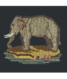 Elizabeth Bradley, Victorian Animals, THE ELEPHANT - 16x16 pollici Elizabeth Bradley - 10