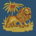 Elizabeth Bradley, Victorian Animals, THE LION - 16x16 pollici Elizabeth Bradley - 9