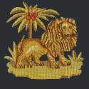 Elizabeth Bradley, Victorian Animals, THE LION - 16x16 pollici Elizabeth Bradley - 10