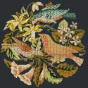 Elizabeth Bradley, Victorian Animals, THE THREE BIRDS - 16x16 pollici Elizabeth Bradley - 10