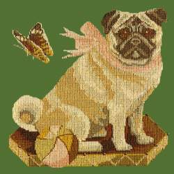 Elizabeth Bradley, Victorian Animals, TOBY THE PUG - 16x16 pollici Elizabeth Bradley - 4