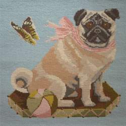 Elizabeth Bradley, Victorian Animals, TOBY THE PUG - 16x16 pollici Elizabeth Bradley - 8