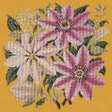 Elizabeth Bradley, Climbing Flower, CLEMATIS - 16x16 pollici Elizabeth Bradley - 13