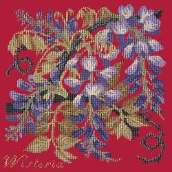 Elizabeth Bradley, Climbing Flower, WISTERIA - 16x16 pollici Elizabeth Bradley - 5