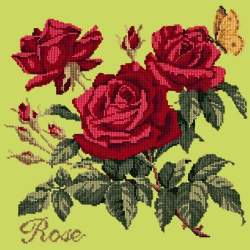 Elizabeth Bradley, Cottage Garden, ROSE - 16x16 pollici Elizabeth Bradley - 8