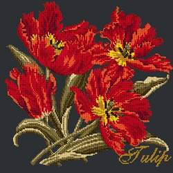 Elizabeth Bradley, Cottage Garden, TULIP - 16x16 pollici Elizabeth Bradley - 18