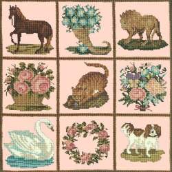 Elizabeth Bradley, Decorative Victorian, PATCHWORK PIECES - 16x16 pollici Elizabeth Bradley - 3