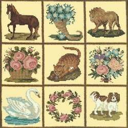 Elizabeth Bradley, Decorative Victorian, PATCHWORK PIECES - 16x16 pollici Elizabeth Bradley - 10