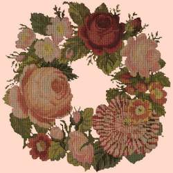 Elizabeth Bradley, Decorative Victorian, WREATH OF ROSES - 16x16 pollici Elizabeth Bradley - 3