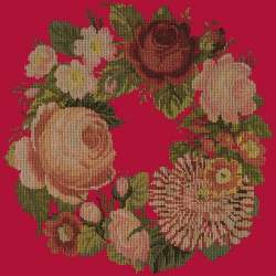 Elizabeth Bradley, Decorative Victorian, WREATH OF ROSES - 16x16 pollici Elizabeth Bradley - 4