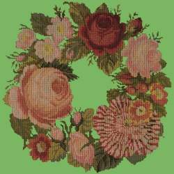 Elizabeth Bradley, Decorative Victorian, WREATH OF ROSES - 16x16 pollici Elizabeth Bradley - 7