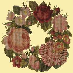 Elizabeth Bradley, Decorative Victorian, WREATH OF ROSES - 16x16 pollici Elizabeth Bradley - 10