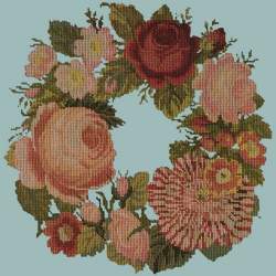 Elizabeth Bradley, Decorative Victorian, WREATH OF ROSES - 16x16 pollici Elizabeth Bradley - 14