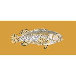 Elizabeth Bradley, The Fishes, BRINDLED GROUPER - 28x11 pollici Elizabeth Bradley - 13