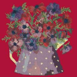 Elizabeth Bradley, Flower Pots, ANEMONE PITCHER - 16x16 pollici Elizabeth Bradley - 4