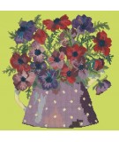 Elizabeth Bradley, Flower Pots, ANEMONE PITCHER - 16x16 pollici Elizabeth Bradley - 8