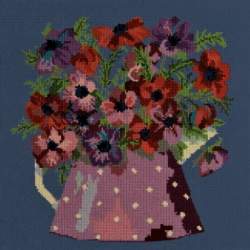 Elizabeth Bradley, Flower Pots, ANEMONE PITCHER - 16x16 pollici Elizabeth Bradley - 16