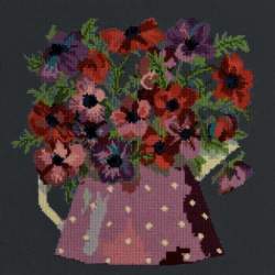 Elizabeth Bradley, Flower Pots, ANEMONE PITCHER - 16x16 pollici Elizabeth Bradley - 18