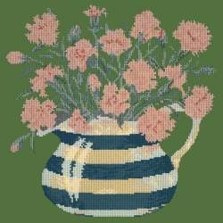 Elizabeth Bradley, Flower Pots, CARNATION JUG - 16x16 pollici Elizabeth Bradley - 6