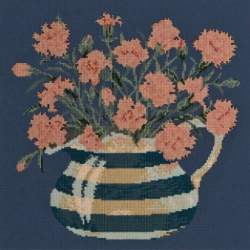 Elizabeth Bradley, Flower Pots, CARNATION JUG - 16x16 pollici Elizabeth Bradley - 16